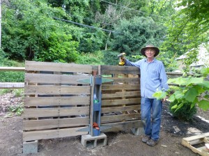 June 2014--Chris Bushnell with his new creation