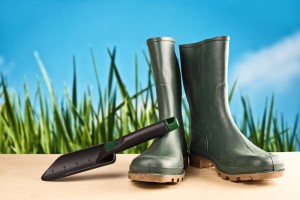 garden boot clip art