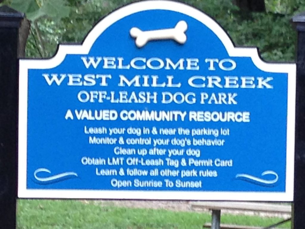 New park sign 2016